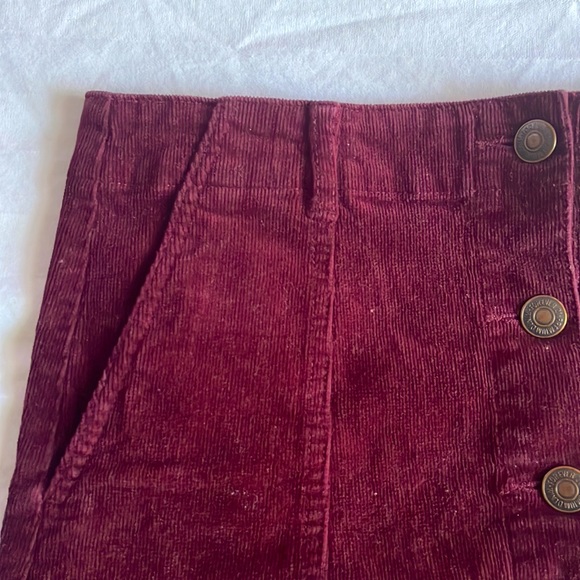 corduroy mini skirt - Picture 2 of 3